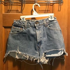 Levi’s jean shorts